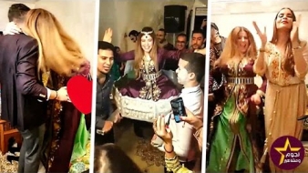 الممثلة المغربية “صفاء حبيركو” ناشطة في حفل خطوبة صديقتها.. لن تصدقوا خفة دمها!