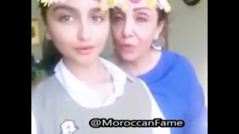 بالفيديو حلا الترك تحتفل بعيد ميلادها لاول مرة رفقة والدتها وجدتها‎