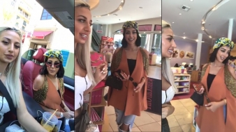 المودل روز تتسوق مع بسمة بوسيل زوجة تامر حسني : العاب وهدايا لبناتها داليا وقمر