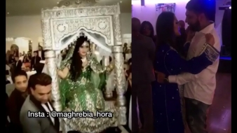 تركية و باكستاني يقيمان حفل زفاف على الطريقة المغربية بالعمارية و الدقة المراكشية