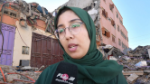أول خروج لفاطمة التي توفي 20 فردا من عائلتها في الزلزال